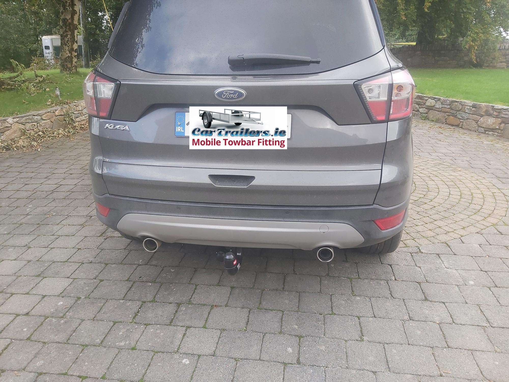 Swan Neck Towbar for a Ford Kuga - 2012 to 2020