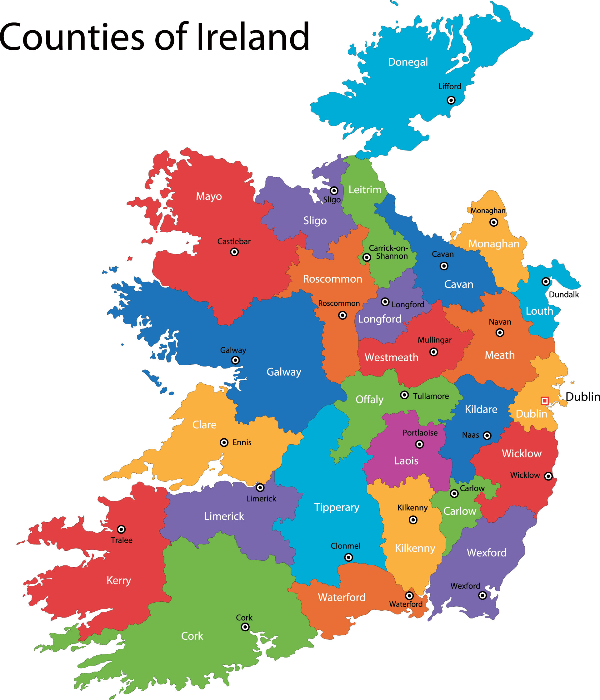 counties of ireland